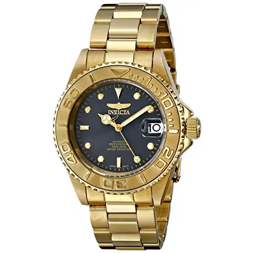 Invicta Men’s 15848 Pro Diver Automatic 3 Hand Charcoal Dial