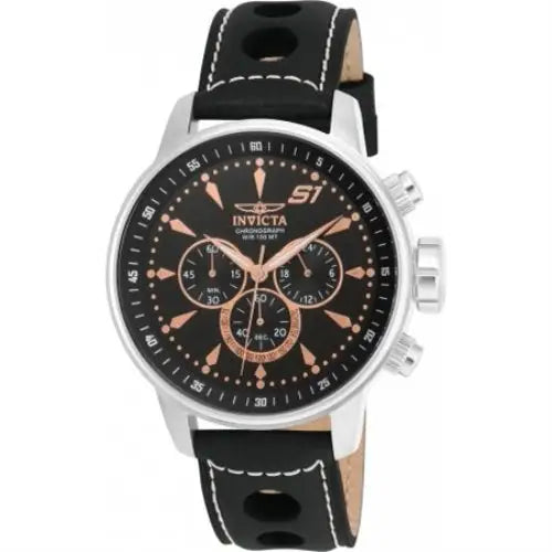 Invicta Men’s 16012 S1 Rally Quartz Multifunction Black Dial