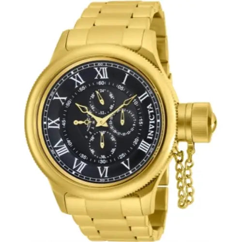 Invicta Men’s 17666 Russian Diver Quartz Chronograph Black
