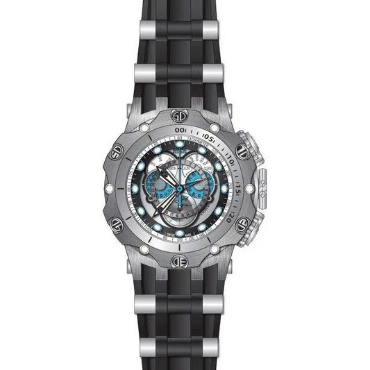 Invicta Men’s 20423 Venom Quartz Multifunction Silver Dial
