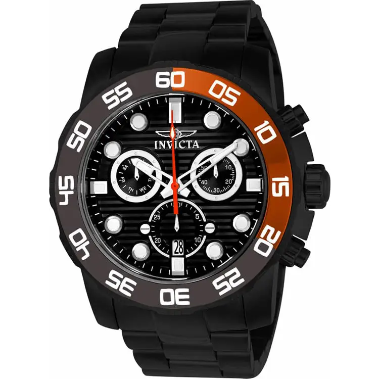 Invicta Men’s 21556 Pro Diver Quartz Chronograph Grey Dial