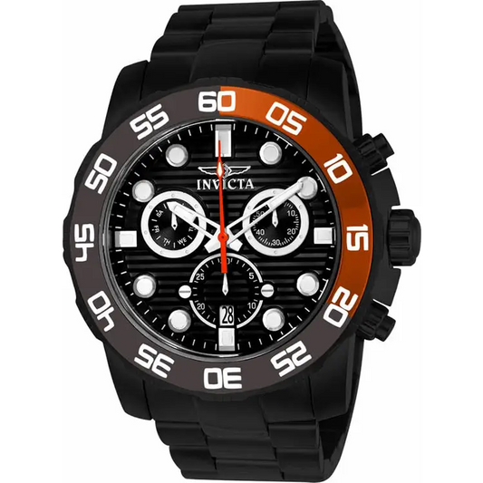 Invicta Men’s 21556 Pro Diver Quartz Chronograph Grey Dial