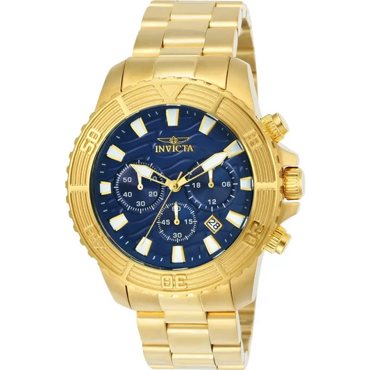 Invicta Men’s 24001 Pro Diver Quartz Multifunction Blue Dial