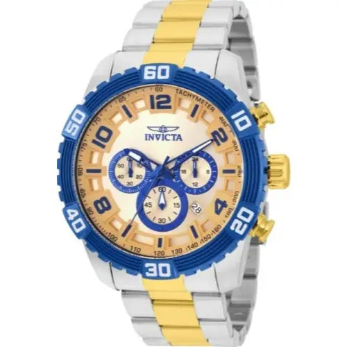 Invicta Men’s 25981 Pro Diver Quartz Chronograph Gold Dial