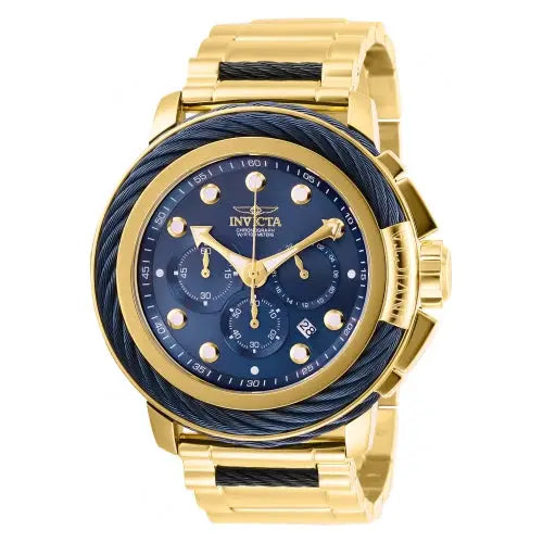 Invicta Men’s 27495 Bolt Quartz Chronograph Blue Dial Watch