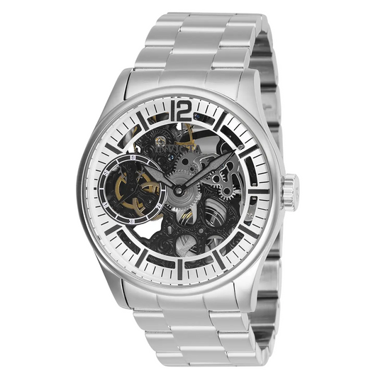 Invicta Men’s 27565 Vintage Mechanical 3 Hand Silver Dial