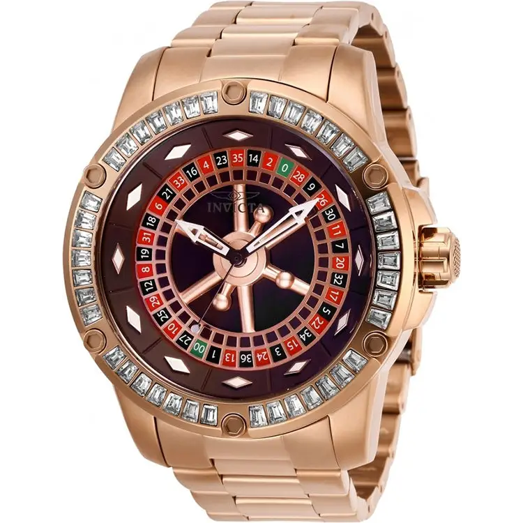 Invicta Men’s 28714 Specialty Automatic Brown Rose Gold Dial
