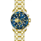 Invicta Men’s 28721 Pro Diver Quartz Chronograph Blue Dial