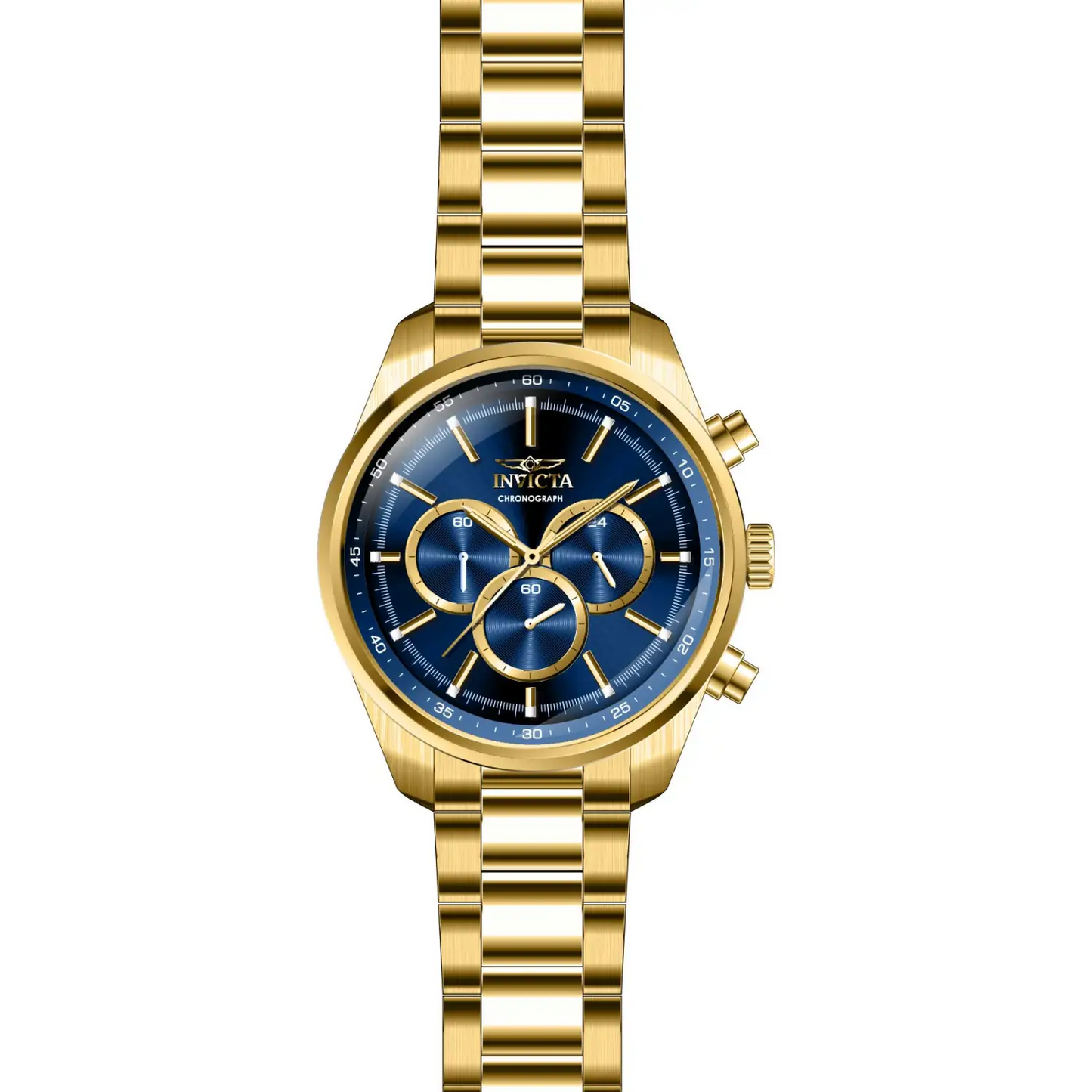 Invicta Men’s 29169 Specialty Quartz Chronograph Blue Dial