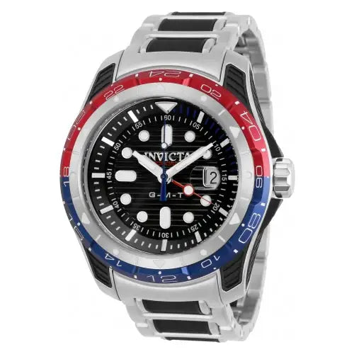 Invicta Men’s 29581 Hydromax Quartz 3 Hand Black Dial Watch