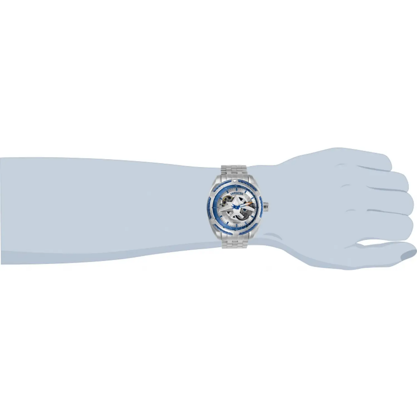 Invicta Men’s Aviator Automatic 100m Stainless Steel Watch