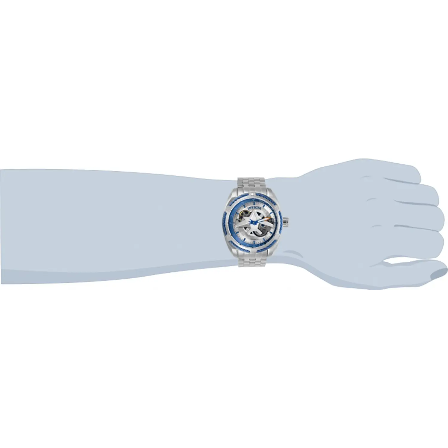 Invicta Men’s Aviator Automatic 100m Stainless Steel Watch