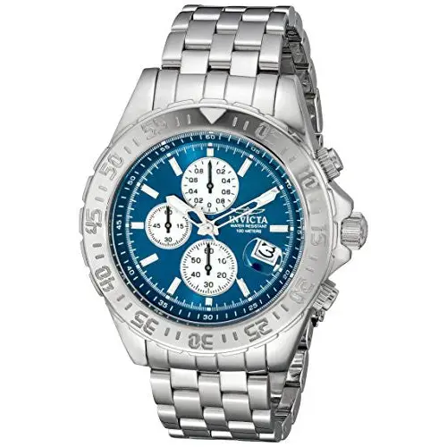 Invicta Men’s Aviator Chronograph Analog Quartz 100m