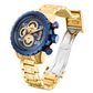 Invicta Men’s Aviator Quartz Chrono 100m Gold Tone Stainless