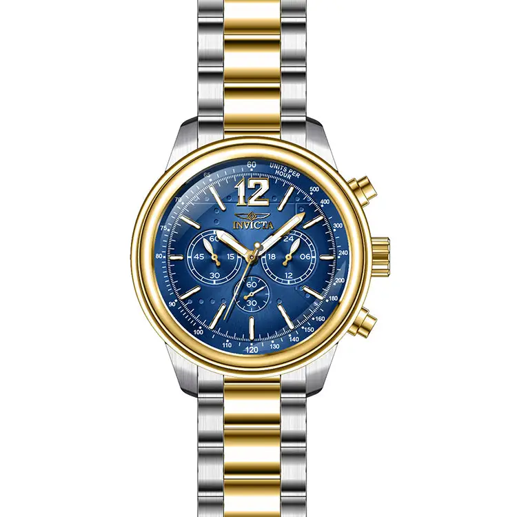 Invicta Men’s Aviator Quartz Chrono 100m Two Tone Stainless
