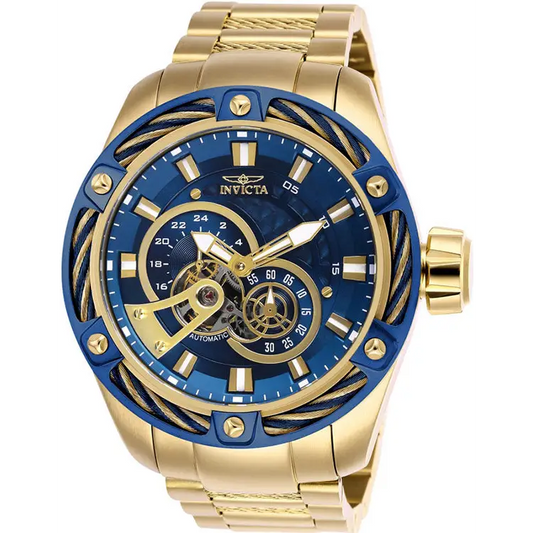 Invicta Men’s Bolt Automatic Chronograph Gold Plated