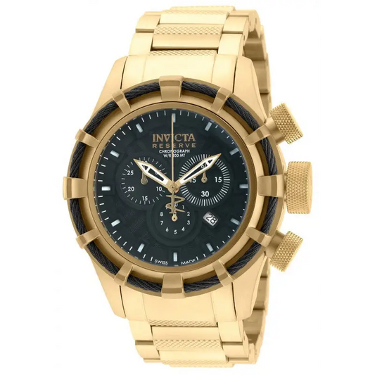 Invicta Men’s Bolt Chronograph 200m Gold Plated Stainless