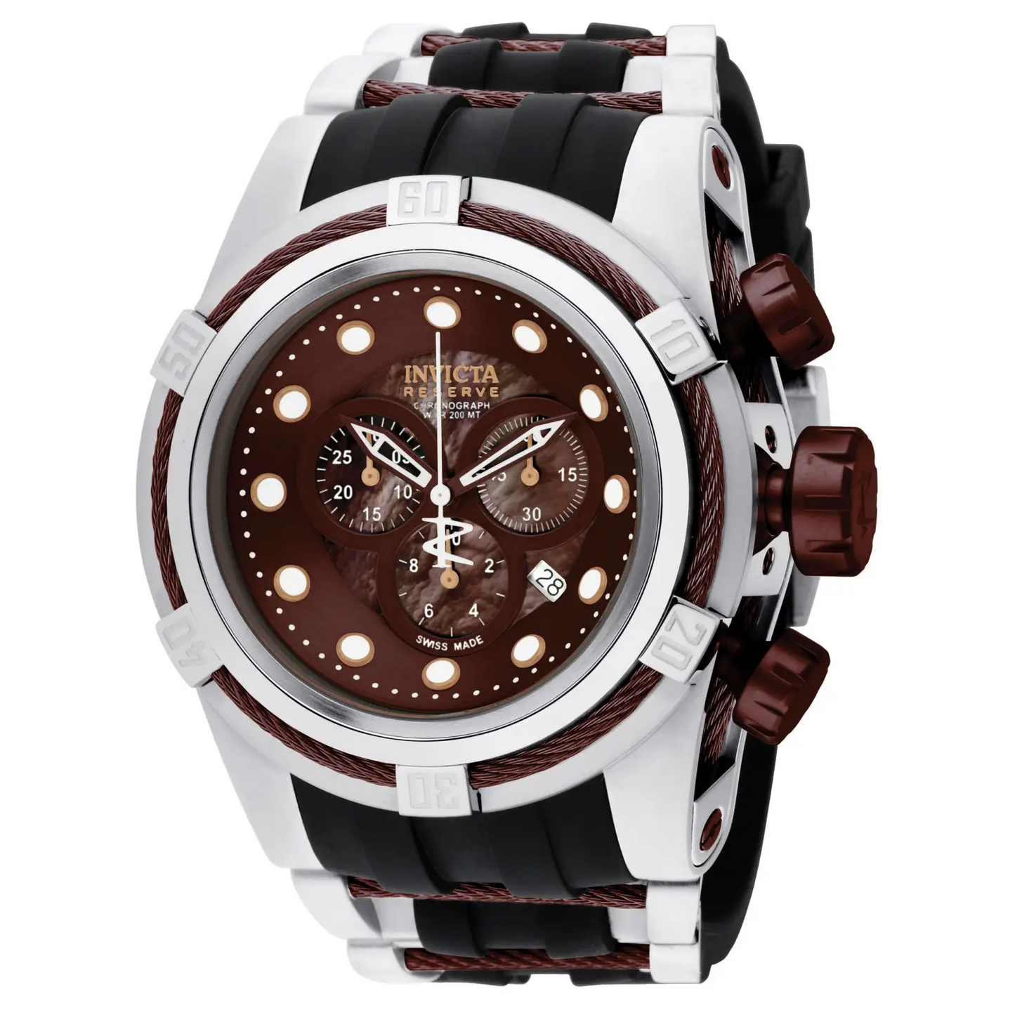 Invicta Men’s Bolt Chronograph Stainless Steel Black