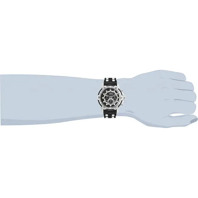 Invicta Men’s Bolt Quartz Chronograph Stainless Steel Black