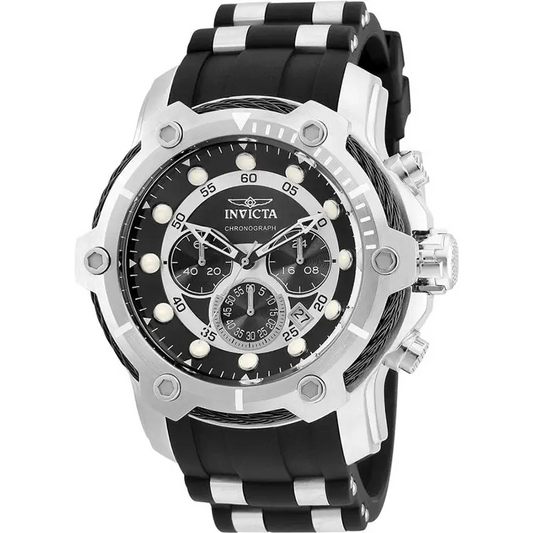 Invicta Men’s Bolt Quartz Chronograph Stainless Steel Black