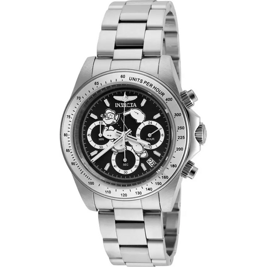 Invicta Men’s Character Quartz Multifunction Black Dial