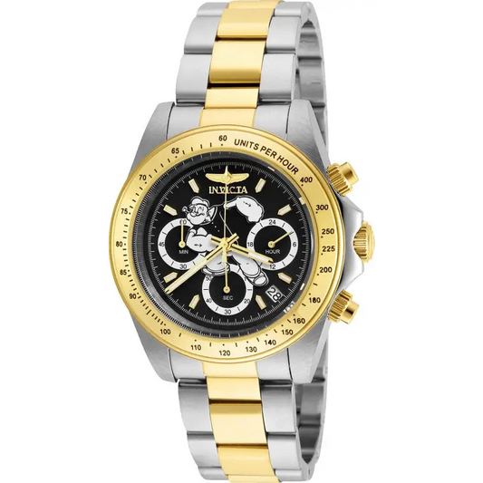 Invicta Men’s Character Quartz Multifunction Black Dial