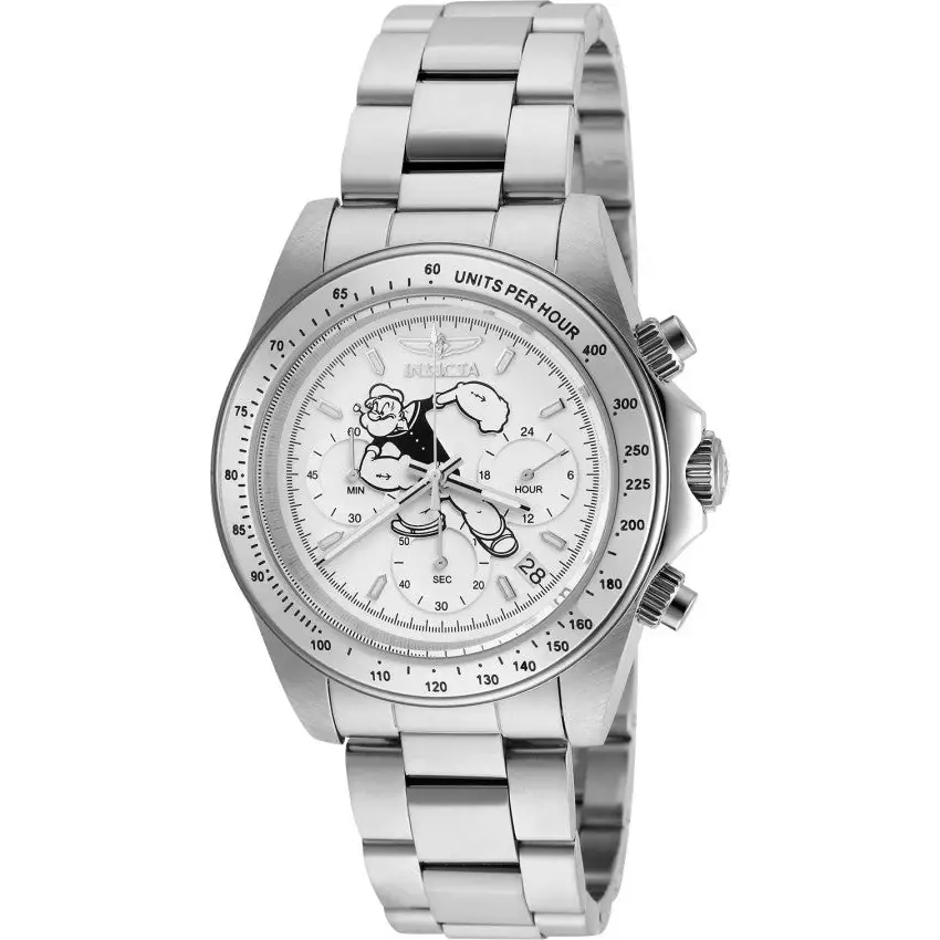 Invicta Men’s Character Quartz Multifunction White Dial
