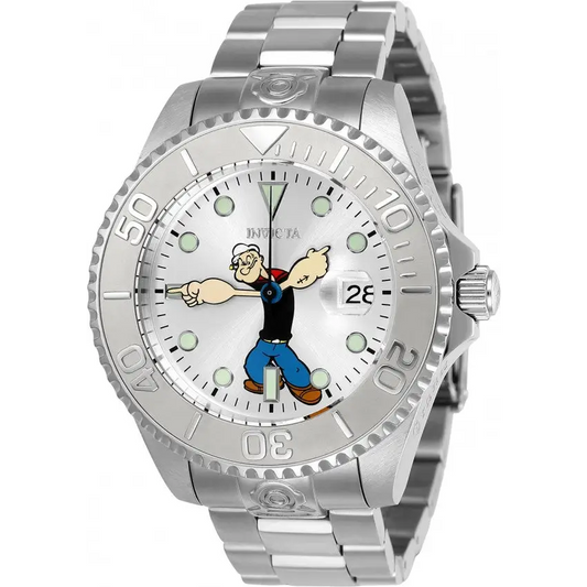 Invicta Men’s Character Silver Dial Watch 24469 - Watches