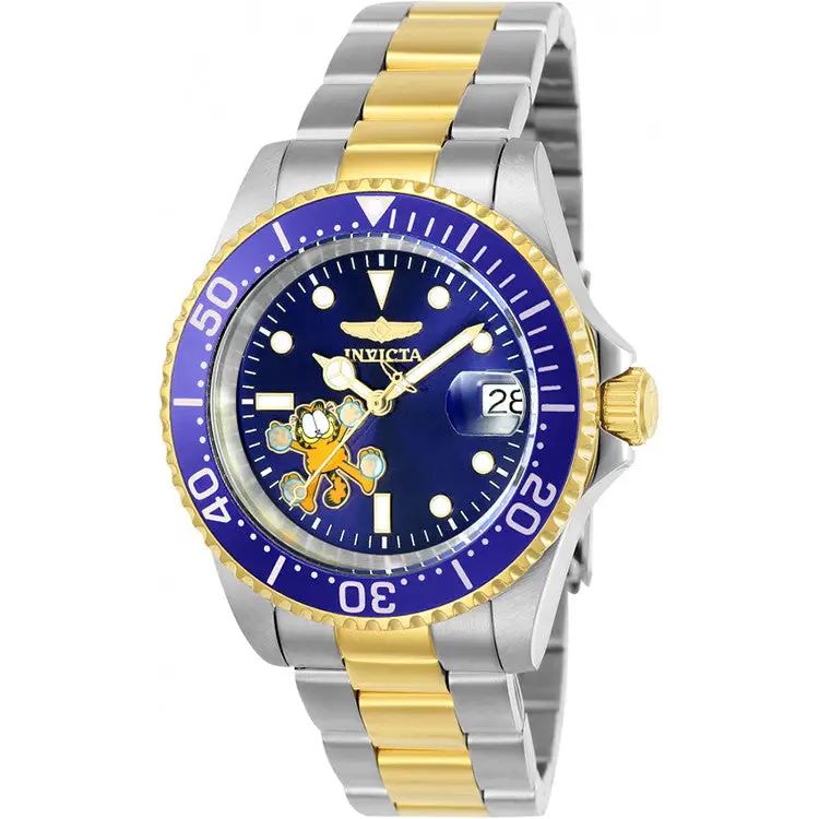Invicta Men’s Character Stainless Steel Date Display Blue