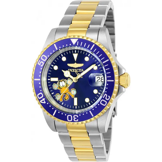 Invicta Men’s Character Stainless Steel Date Display Blue