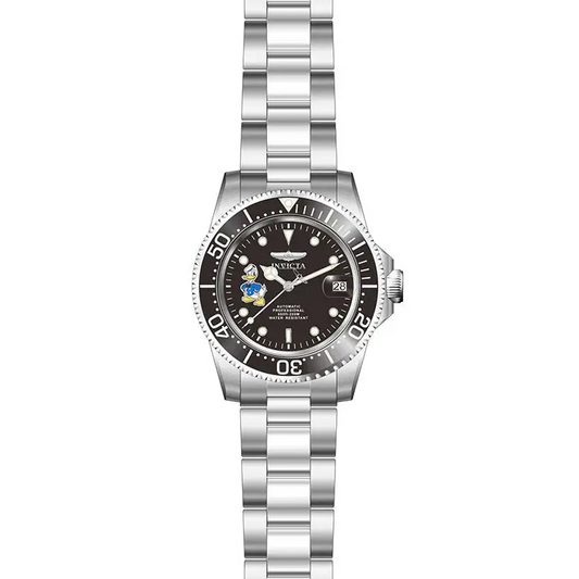 Invicta Men’s Disney Automatic 3 Hand Black Dial Watch 24396