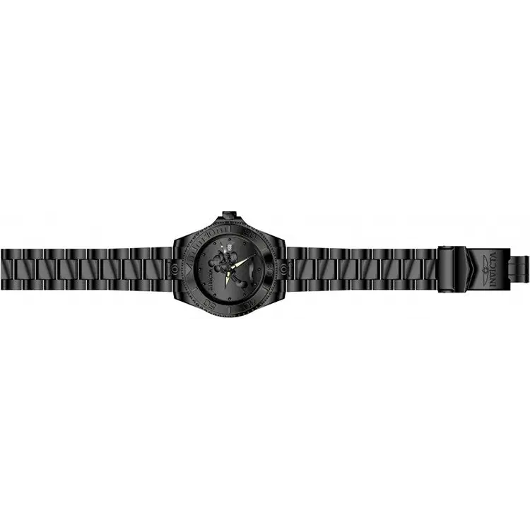 Invicta Men’s Disney Automatic 300m Date Black Stainless