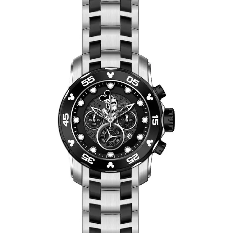 Invicta Men’s Disney Quartz Chronograph Black Dial Watch