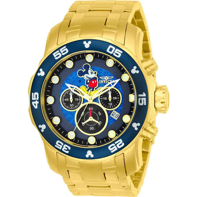 Invicta Men’s Disney Quartz Chronograph Blue Dial Watch