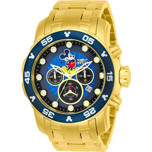 Invicta Men’s Disney Quartz Chronograph Blue Dial Watch