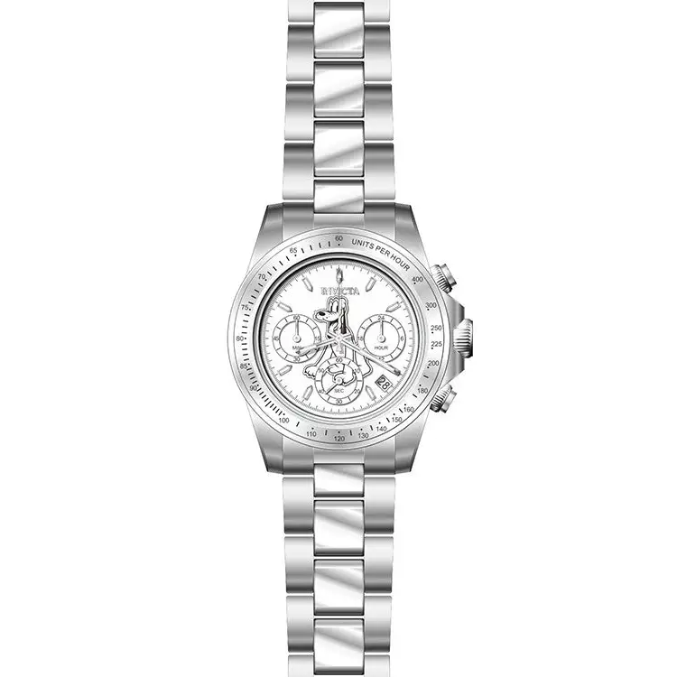 Invicta Men’s Disney Quartz Chronograph White Dial Watch
