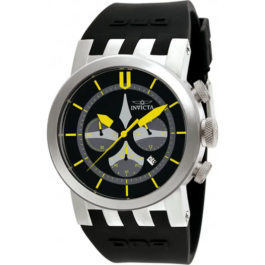 Invicta Men’s DNA Chrono 100m Stainless Steel Black Silicone
