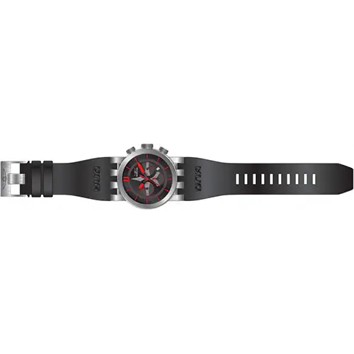 Invicta Men’s DNA Chronograph 100m Quartz Silicone Black/Red