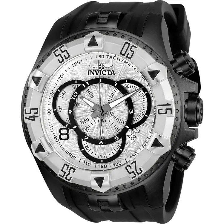 Invicta Men’s Excursion Chrono 200m Black Stainless Steel