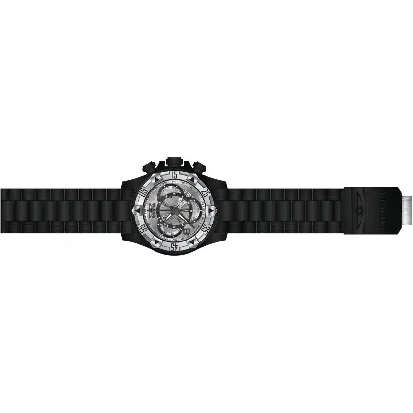 Invicta Men's Excursion Chronograph 200m Black-Tone Stainless Steel Wa ...