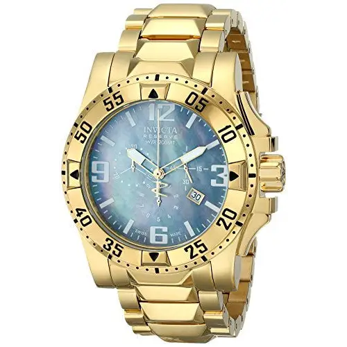 Invicta Men’s Excursion Chronograph 200m Gold Plated