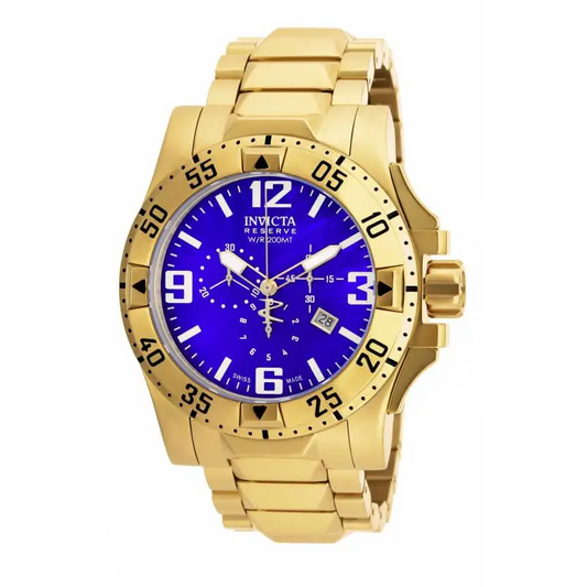 Invicta Men’s Excursion Chronograph 200m Gold Plated
