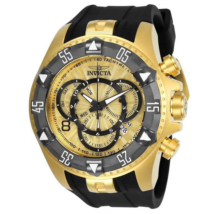 Invicta Men’s Excursion Chronograph 200m Gold Tone S.Steel