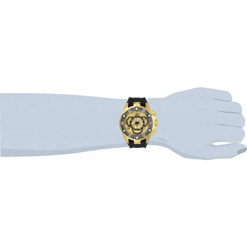 Invicta Men’s Excursion Chronograph 200m Gold Tone S.Steel
