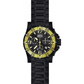 Invicta Men’s Excursion Chronograph Black Stainless Steel