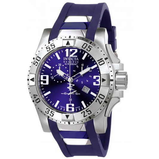 Invicta Men’s Excursion Chronograph Stainless Steel Blue