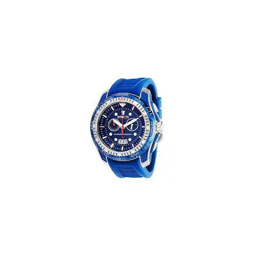 Invicta Men’s Hydromax Quartz Stainless Steel Blue Silicone