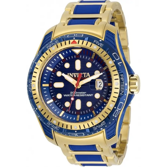 Invicta Men’s Hydromax Quartz Stainless Steel Silicone Watch