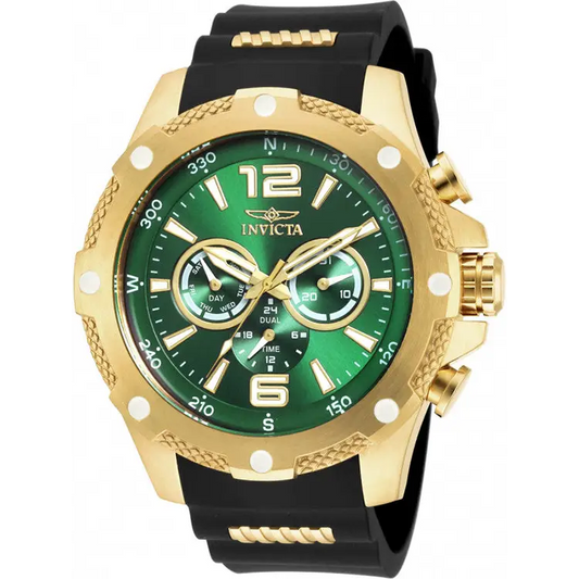 Invicta Men’s I-Force Chrono 100m Gold S. Steel Black