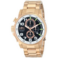 Invicta Men’s I-Force Lefty Chrono Rose Gold Tone Stainless